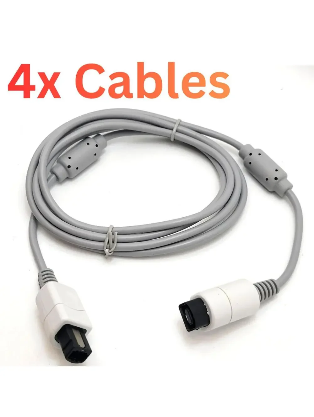 4x Sega Dreamcast Controller Extension Cables Cords (6 Feet)